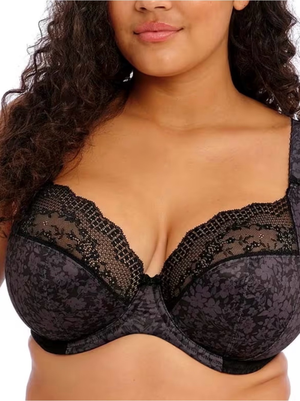 ELOMI
Lucie Side Support Plunge black Bra Style
EL4490 size US 38I, UK 38G